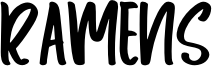 Ramens Font