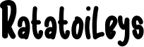 Ratatoileys Font