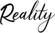 Reality Font