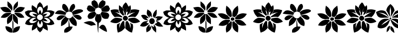 ReFlowers of South St Font