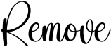 Remove Font