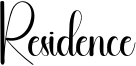 Residence Font