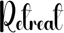 Retreat Font