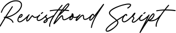 Revisthond Script Font