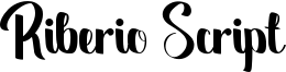 Riberio Script Font