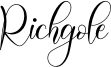 Richgole Font