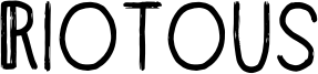 Riotous Font