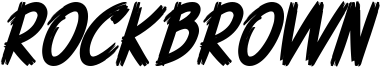 Rockbrown Font