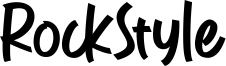RockStyle Font