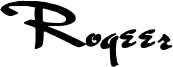 Rogeer Font