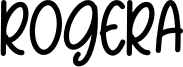 Rogera Font