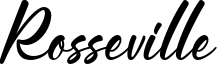 Rosseville Font