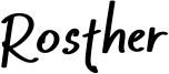 Rosther Font