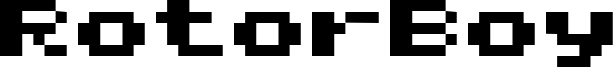 RotorBoy Font