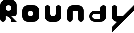 Roundy Font