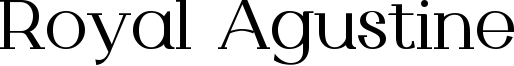 Royal Agustine Font