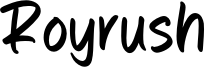 Royrush Font