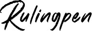 Rulingpen Font