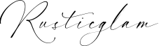 Rusticglam Font