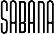 Sabana Font