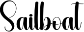 Sailboat Font