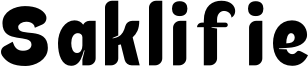 Saklifie Font