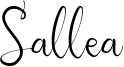 Sallea Font