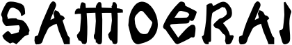 Samoerai Font