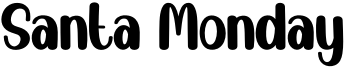 Santa Monday Font
