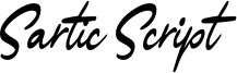 Sartic Script Font