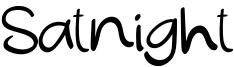 Satnight Font