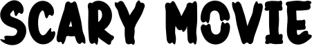 Scary Movie Font