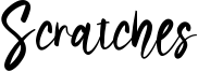 Scratches Font