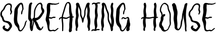 Screaming House Font