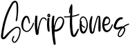 Scriptones Font