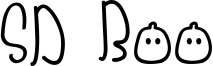SD Boo Font