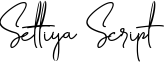 Settiya Script Font