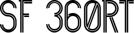 SF 360RT Font