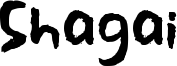 Shagai Font