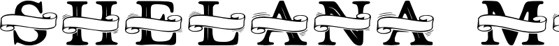 Shelana Monogram Split Font