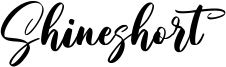 Shineshort Font