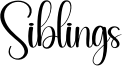 Siblings Font