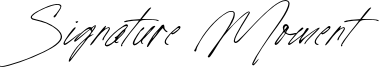 Signature Moment Font