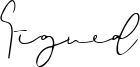 Signed Font