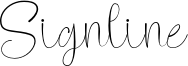 Signline Font
