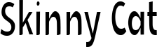 Skinny Cat Font