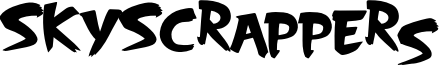 SkyScrappers Font