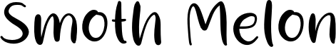 Smoth Melon Font