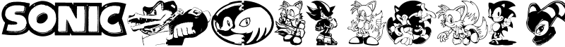 Sonic Mega Font Font