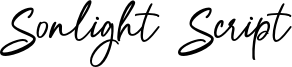 Sonlight Script Font